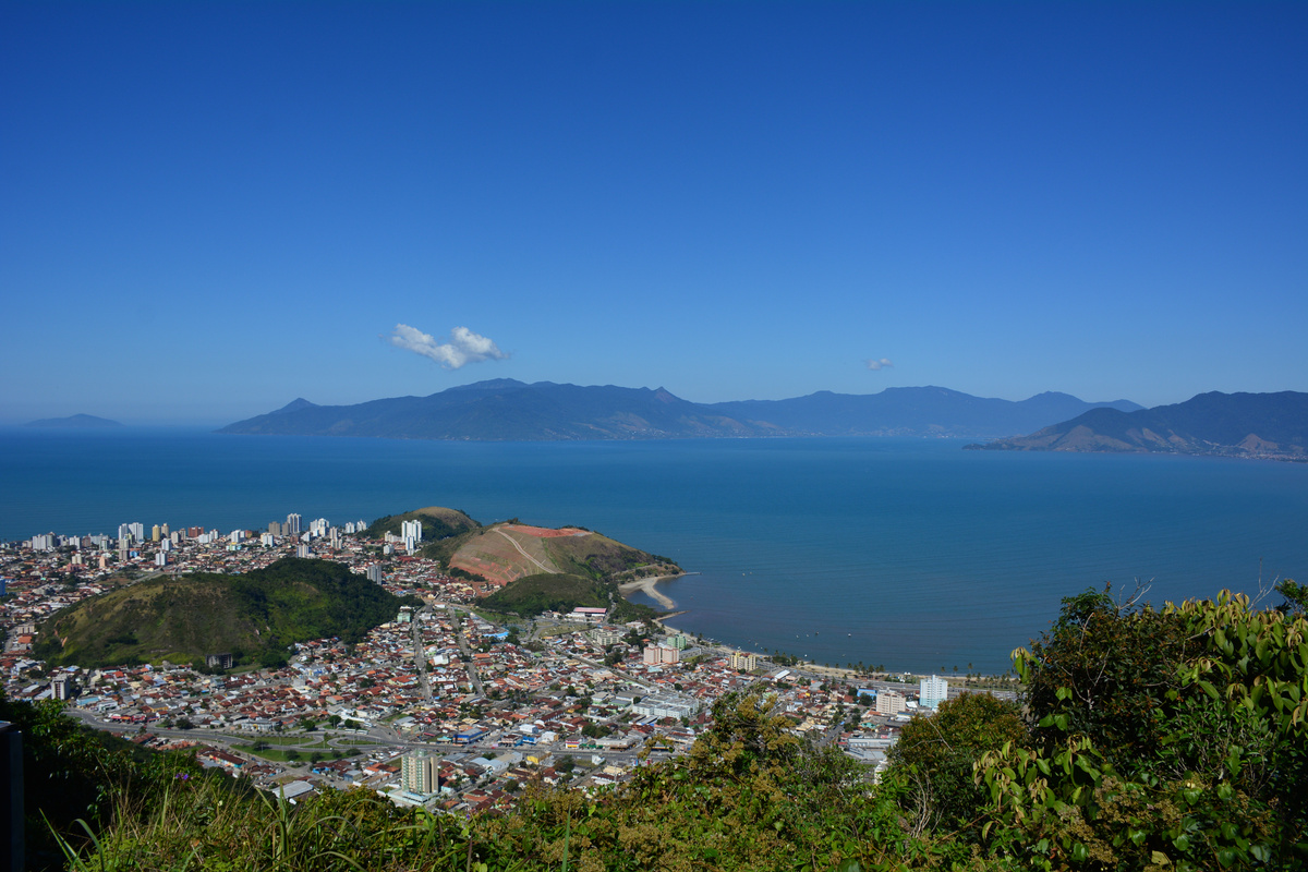 Caraguatatuba, aerial view